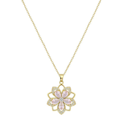 AWARE 14K Anxiety Fidget Birth Stone Necklace