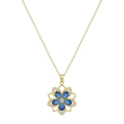 AWARE 14K Anxiety Fidget Birth Stone Necklace
