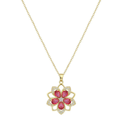 AWARE 14K Anxiety Fidget Birth Stone Necklace