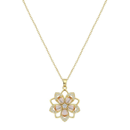 AWARE 14K Anxiety Fidget Birth Stone Necklace