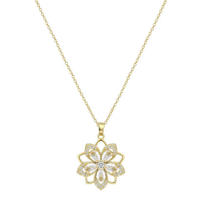 AWARE 14K Anxiety Fidget Birth Stone Necklace