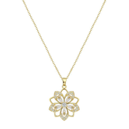 AWARE 14K Anxiety Fidget Birth Stone Necklace