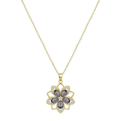 AWARE 14K Anxiety Fidget Birth Stone Necklace